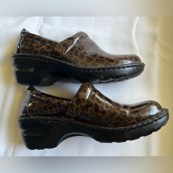 BOC Clogs Leopard Print Cheetah Print Clogs Woman Size 7 - Picture 10 of 16